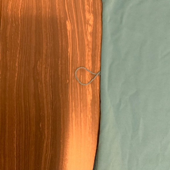 Vintage Sears Turquoise 80s Button Back Dress - Picture 3 of 8